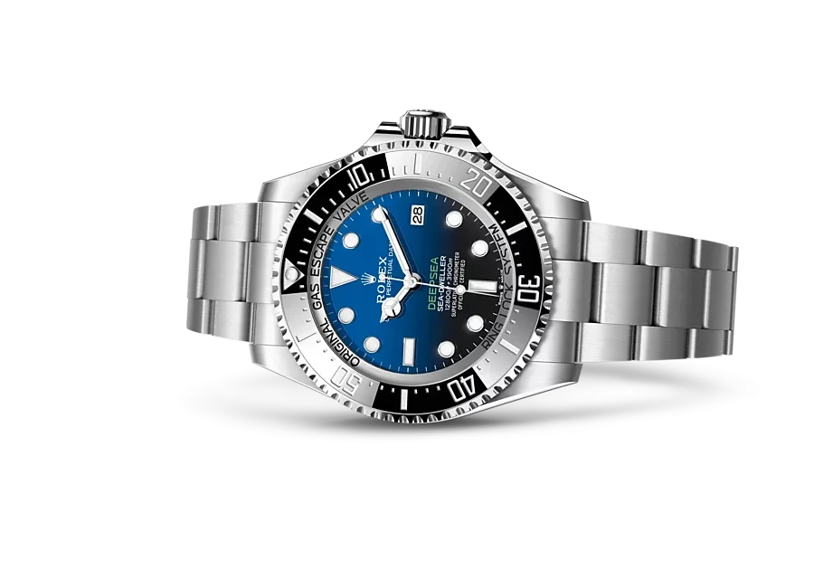 Rolex Sea Dweller Deepsea 44 Deep Blue Dial Stainless Steel Men's Watch 116660