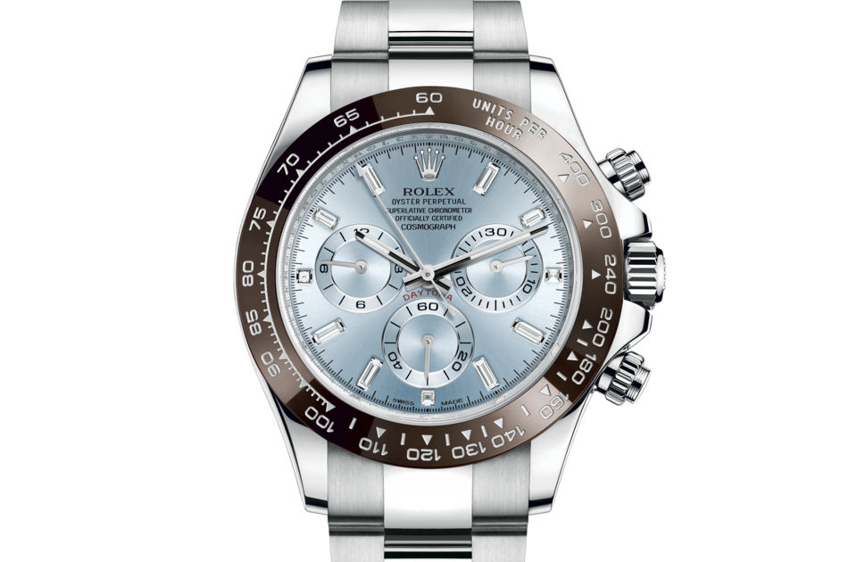 Rolex Cosmograph Daytona Oyster, 40 mm, platinum watch M116506-0002