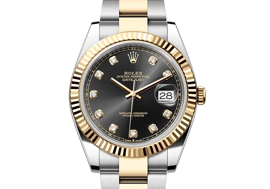 ROLEX Datejust M126333-0005 Oyster, 41 mm, Oystersteel and yellow gold