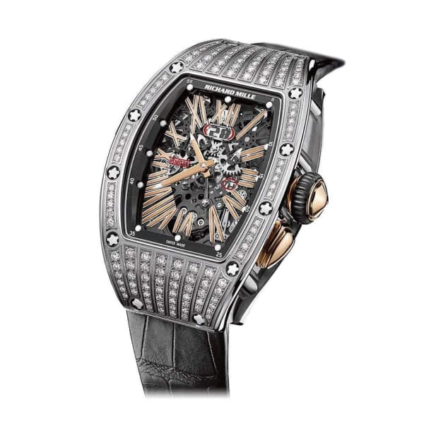 RICHARD MILLE RM 37 Ladies, Diamond set