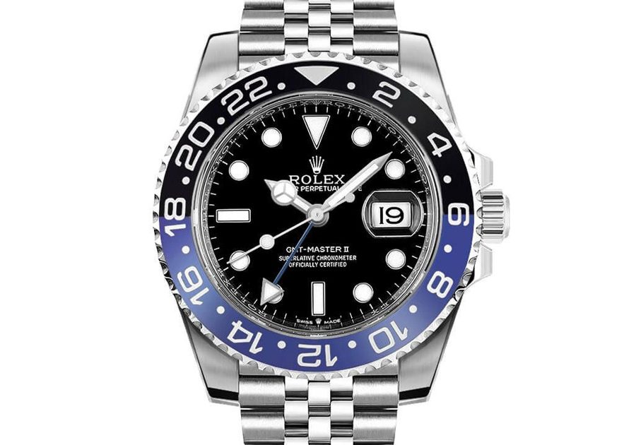 Rolex GMT-Master II Batgirl Jubilee Men's Watch 126710BLNR-0002