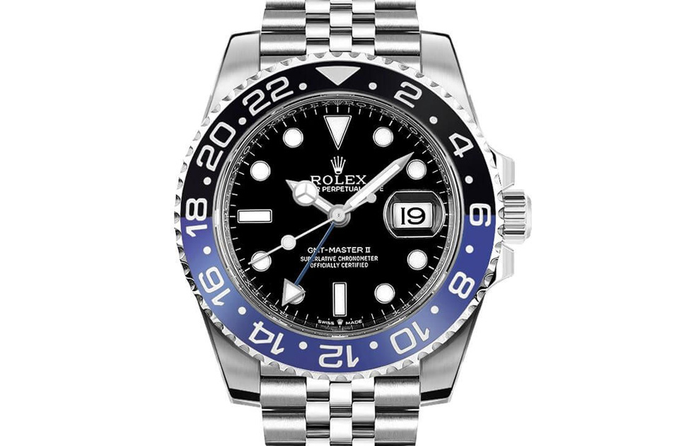 Rolex GMT-Master II Batgirl Jubilee Men's Watch 126710BLNR-0002