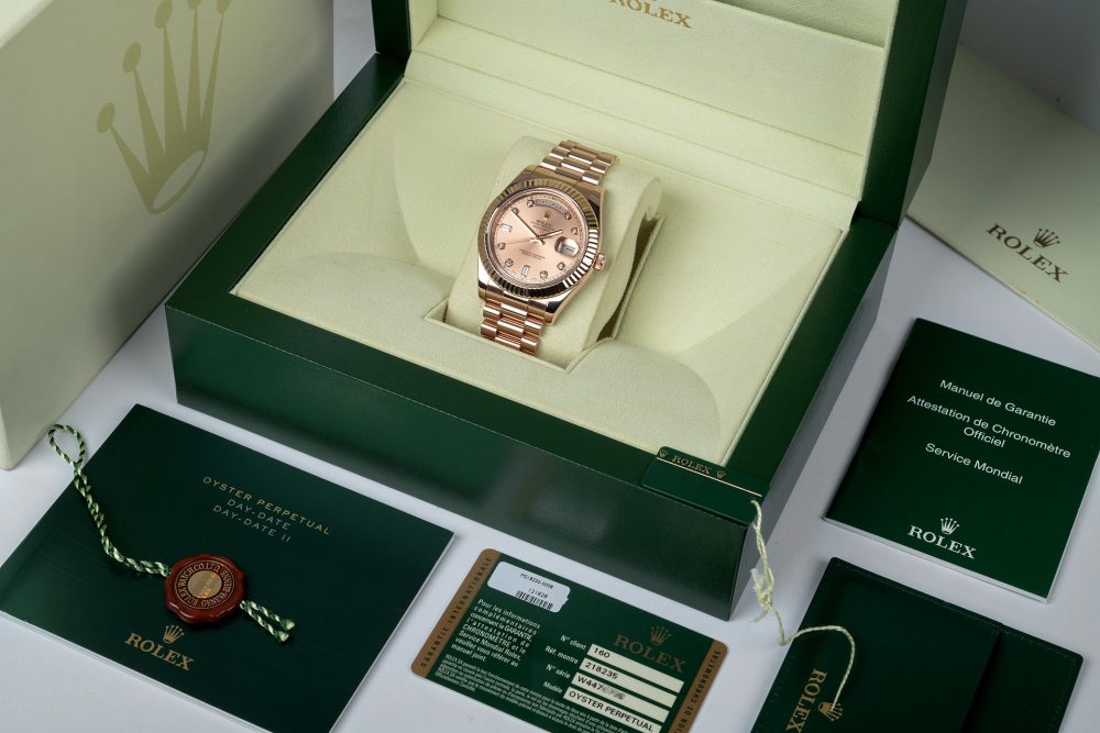 Rolex Day-Date M128235-0009 Oyster, 36 mm, Everose gold