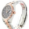 Datejust 36 Dark Rhodium Dial Fluted Rose Gold Two Tone Watch 126231 NP