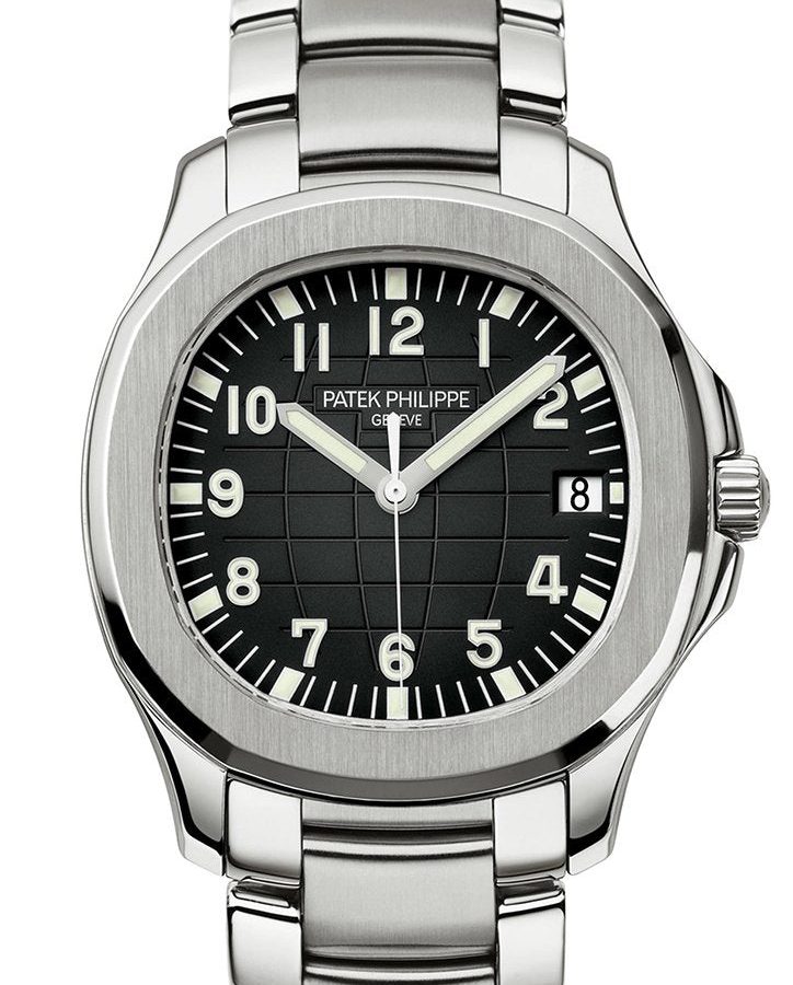 Patek Philippe Aquanaut Black Dial Stainless Steel Automatic Men's Watch 5167-1A 5167/1A