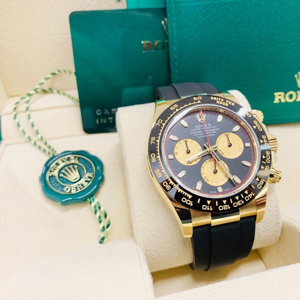 Rolex Cosmograph Daytona M116518LN-0047 Black/Rubber 40mm