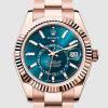 Rolex Sky-Dweller Everose Gold Blue-Green Turquoise Men’s Watch