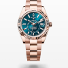 Rolex Sky-Dweller Everose Gold Blue-Green Turquoise Men’s Watch