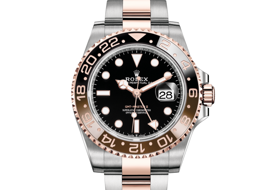 Rolex GMT-Master II Root Beer Ceramic 18k Rose Gold 126711CHNR