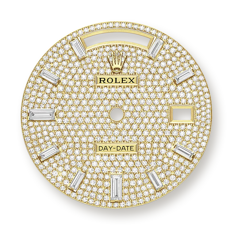 Rolex Day-Date, 40mm, 18k Yellow Gold and Diamonds, Ref# 228348rbr-0037