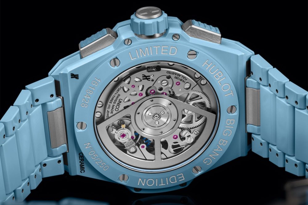 Hublot Big Bang INTEGRATED SKY BLUE CERAMIC Ref# 451.EX.5120.EX