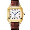 Santos de Cartier Medium Automatic 18ct Yellow Gold Bracelet Watch