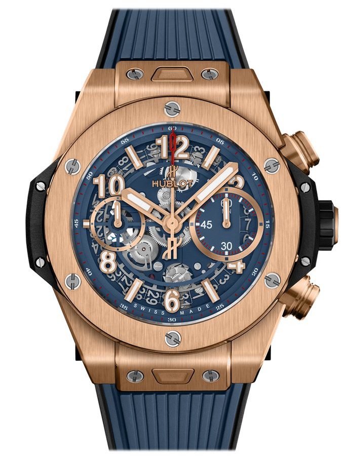 Hublot Big Bang, Unico King Gold Blue, 42mm, Ref# 441.OX.5189.RX