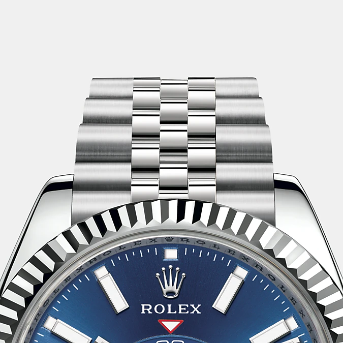 Rolex Sky-Dweller 42mm, Oystersteel and 18k White Gold, Ref# 326934-0004