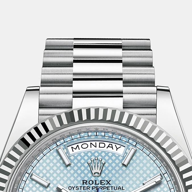 Rolex Day-Date, 40mm, Platinum, Ref# 228236-0005