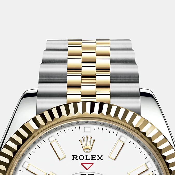 Rolex Sky-Dweller 42mm, Oystersteel and 18k Yellow Gold, Ref# 326933-0010