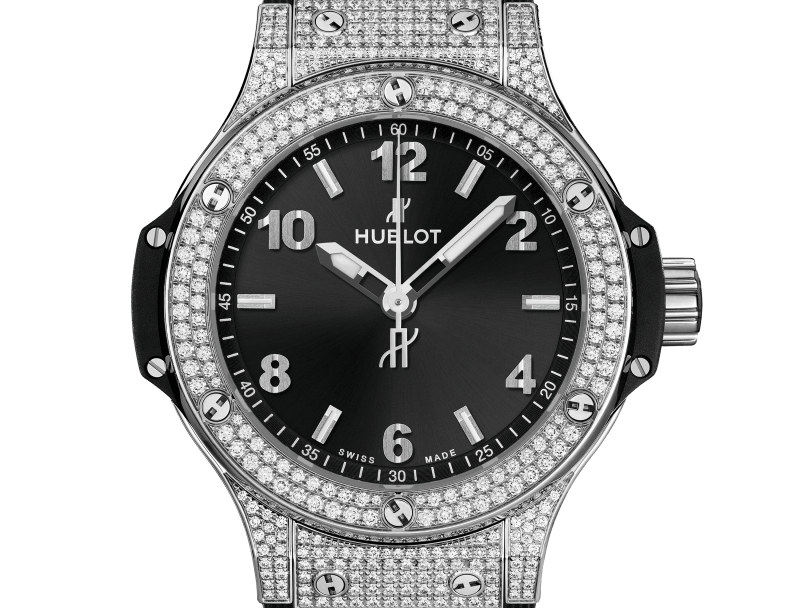 Hublot Big Bang, Steel Pave, 38 mm, Ref# 361.SX.1270.RX.1704