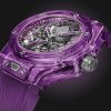 Hublot Big Bang TOURBILLON AUTOMATIC PURPLE SAPPHIRE Ref# 429.JM.0120.RT