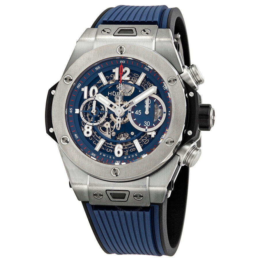 Hublot Big Bang, Unico Titanium Blue, 42mm, Ref# 441.NX.5179.RX