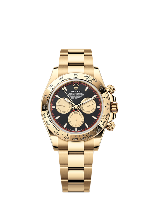 Rolex Cosmograph Daytona 40mm, 18k Yellow Gold, Ref# 126508-0002