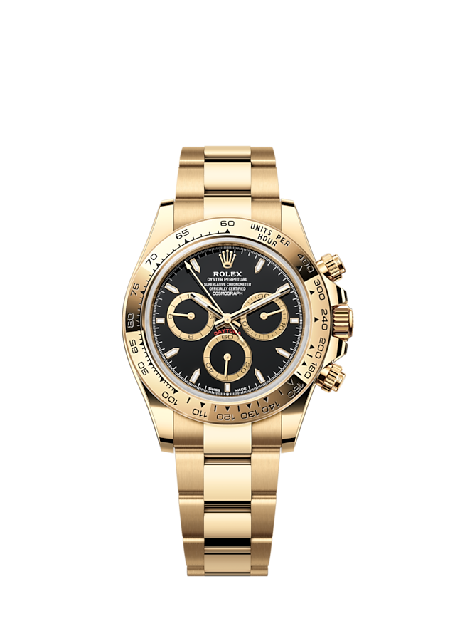 Rolex Cosmograph Daytona 40mm, 18k Yellow Gold, Ref# 126508-0004