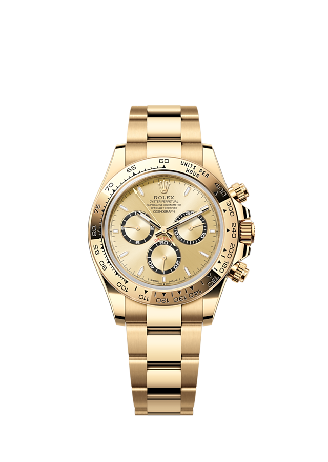 Rolex Cosmograph Daytona 40mm, 18k Yellow Gold, Ref# 126508-0005