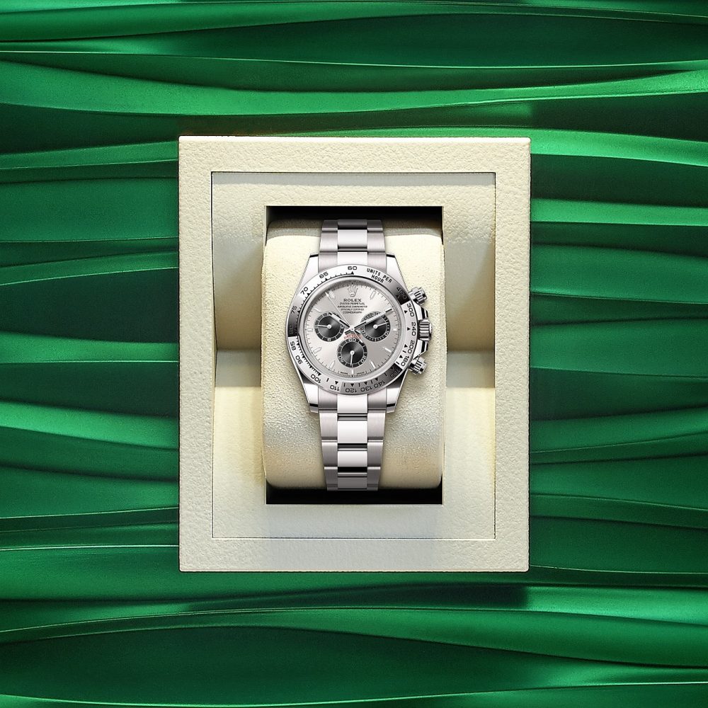 Rolex Cosmograph Daytona 40mm, 18k White Gold, Ref# 126509-0003