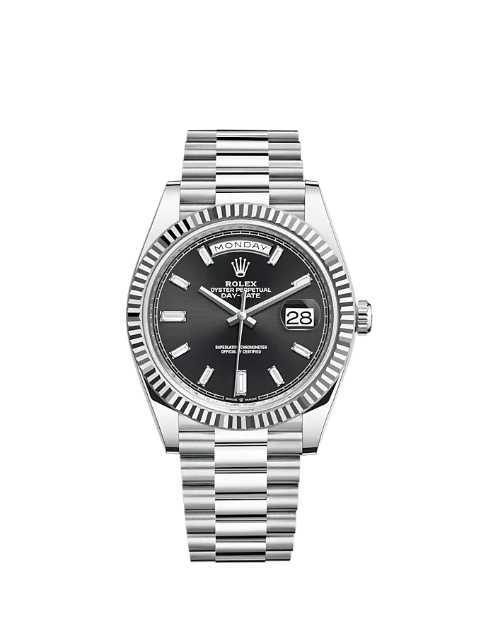 Rolex Day-Date, 40mm, Platinum, Ref# 228236-0004