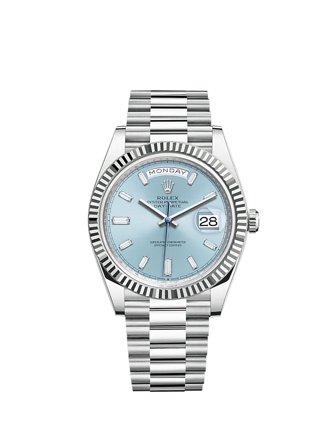 Rolex Day-Date, 40mm, Platinum, Ref# 228236-0006