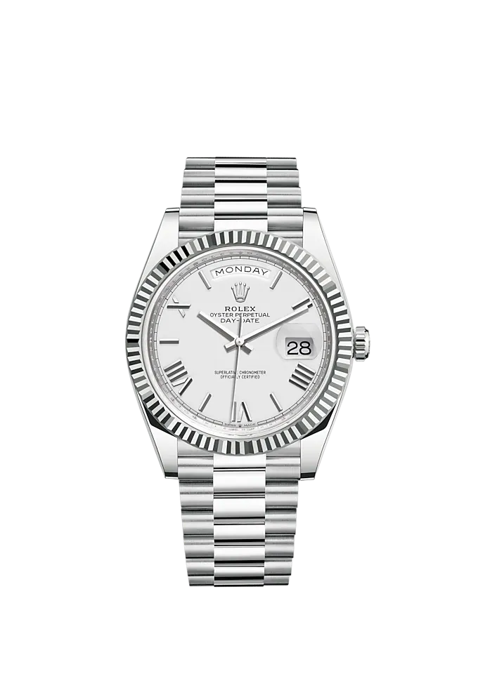 Rolex Day-Date, 40mm, Platinum, Ref# 228236-0010