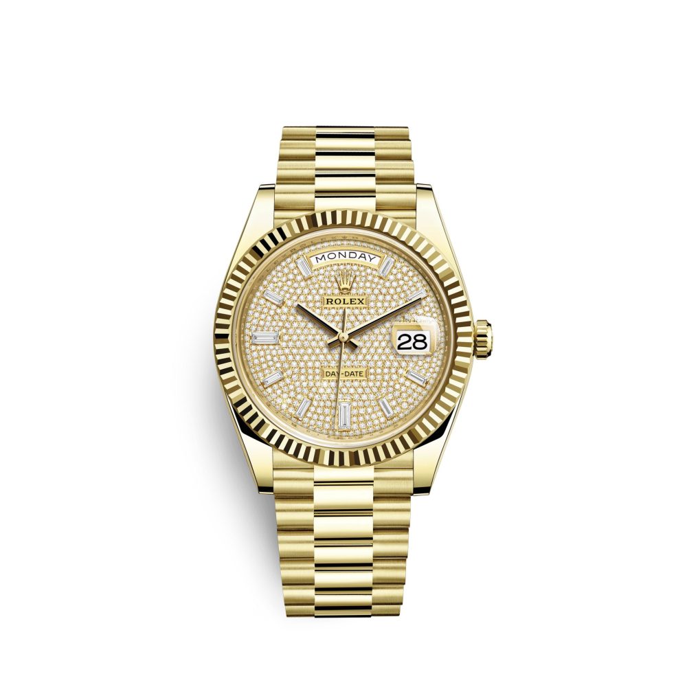 Rolex Day-Date, 40mm, 18k Yellow Gold, Ref# 228238-0054