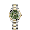 Rolex Datejust 31mm, Oystersteel and 18k Yellow Gold with Diamonds, Ref# 278343rbr-0031