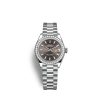 Rolex Lady-Datejust 28mm, 18k White Gold, Ref# 279139rbr-0009