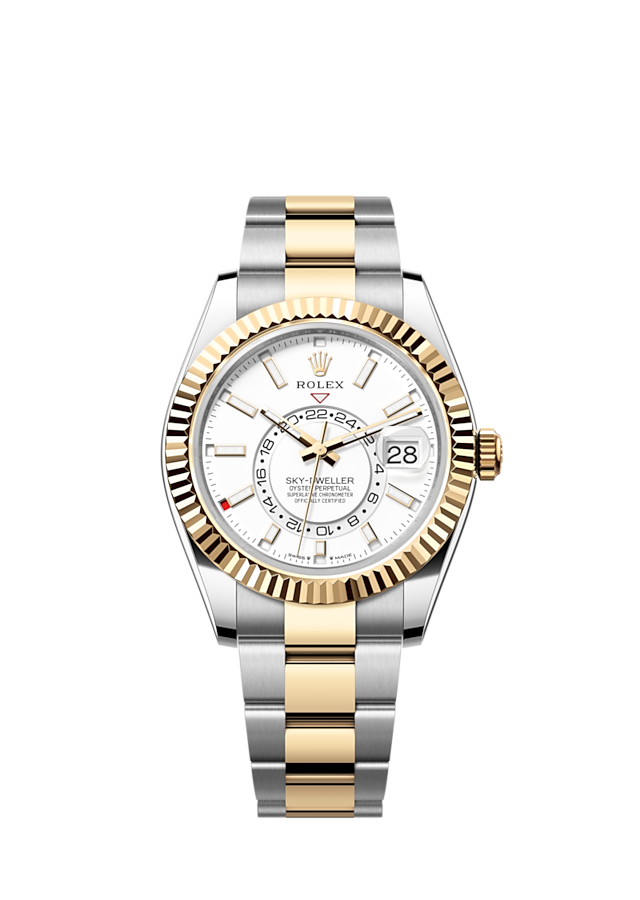 Rolex Sky-Dweller, 42mm, Oystersteel and 18k Yellow Gold, Ref# 336933-0005