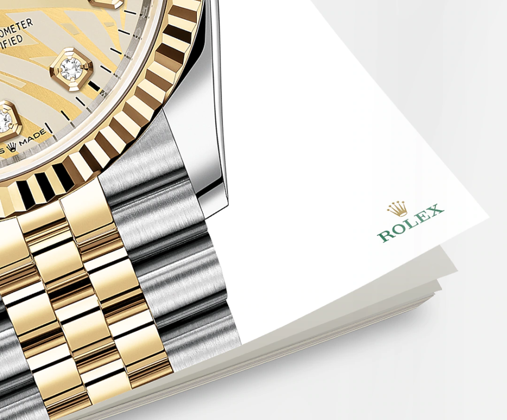 Rolex Datejust 36mm, Oystersteel and 18k Yellow Gold, Ref# 126233-0043