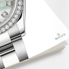 Rolex Lady-Datejust 28, Oystersteel and 18k White Gold, Ref# 279384RBR-0012