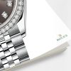 Rolex Lady-Datejust 28, Oystersteel and 18k White Gold, Ref# 279384RBR-0017