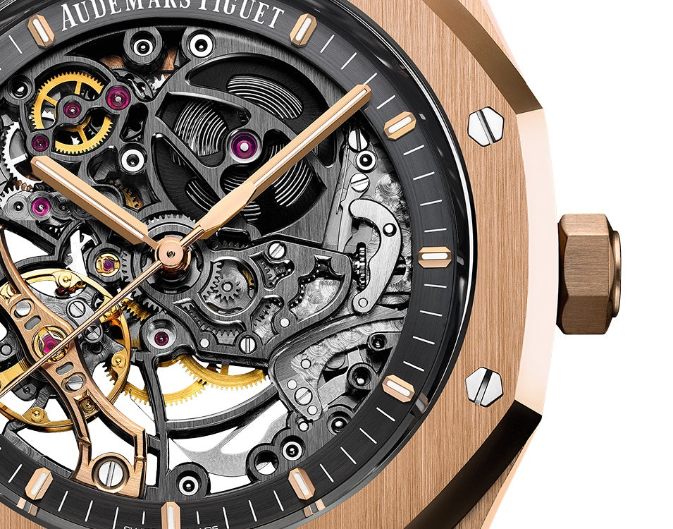 Audemars Piguet Royal Oak DOUBLE BALANCE WHEEL OPENWORKED Ref# 15407OR.OO.1220OR.01