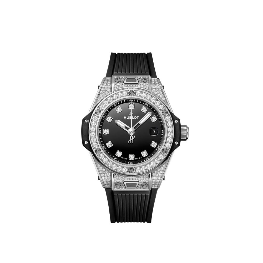 Hublot Big Bang ONE CLICK STEEL PAVÉ Ref# 485.SX.1270.RX.1604