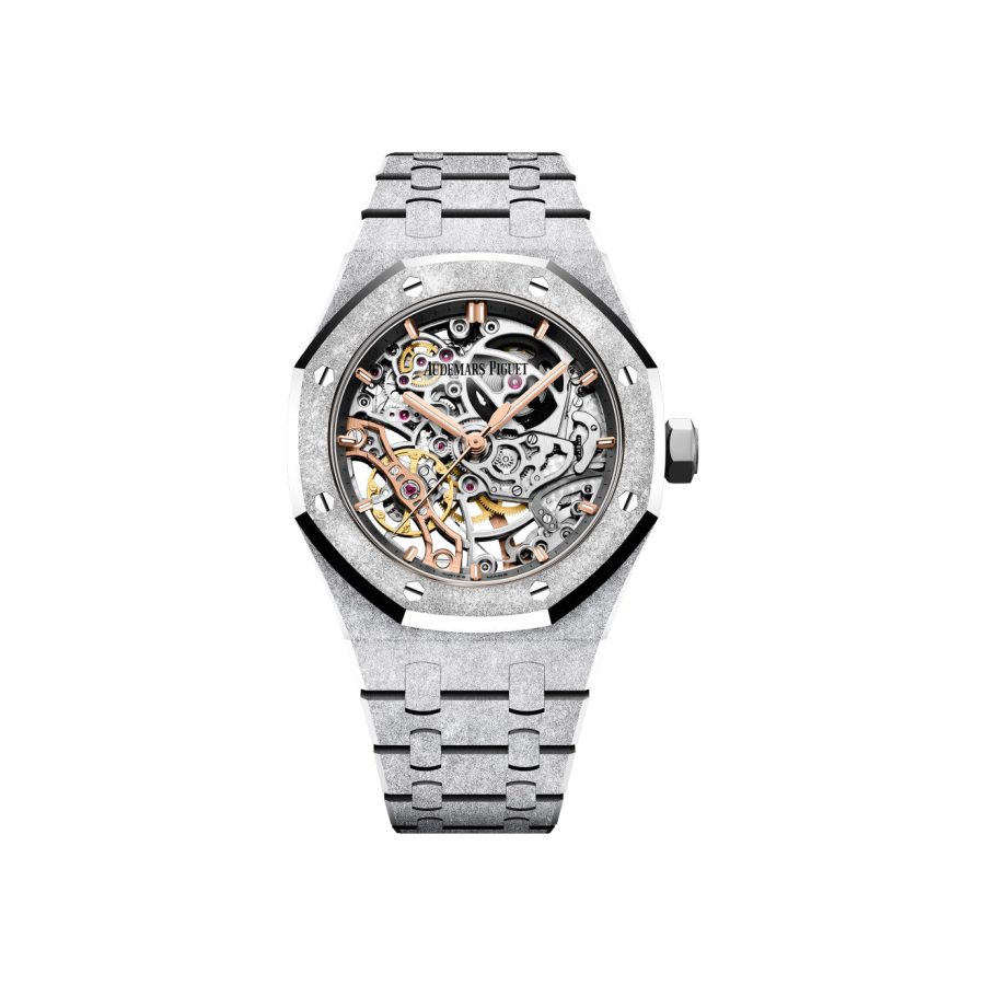 Audemars Piguet Royal Oak DOUBLE BALANCE WHEEL OPENWORKED Ref# 15466BC.GG.1259BC.01