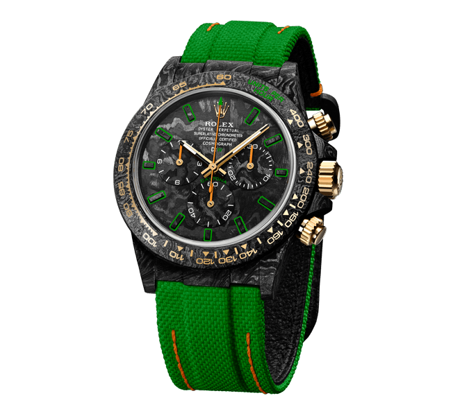 ROLEX Diw Daytona carbon all carbon lime 40mm oyster black