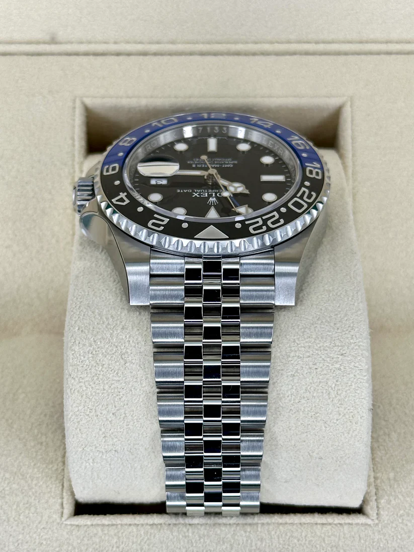 NEW 2024 Rolex GMT-Master II “Batgirl” 40mm 126710BLNR Jubilee Black Dial