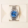 Rolex Submariner Date 116659 SABR 18K White Gold Diamonds Sapphires UNWORN