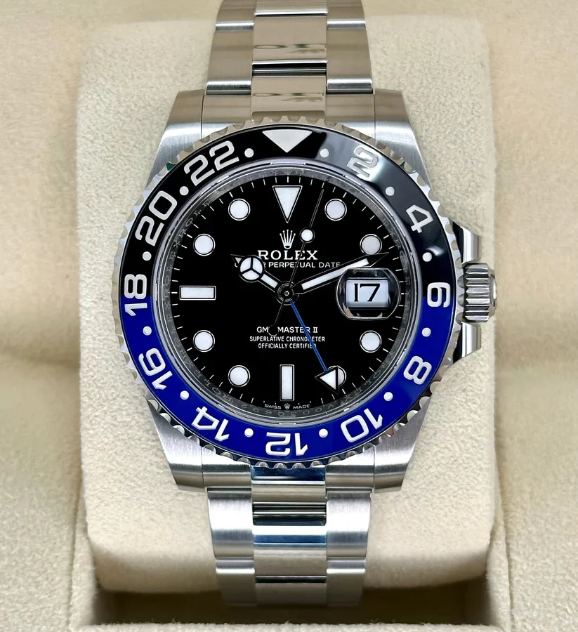 NEW 2024 Rolex GMT-Master II “Batman” 40mm 126710BLNR Oyster