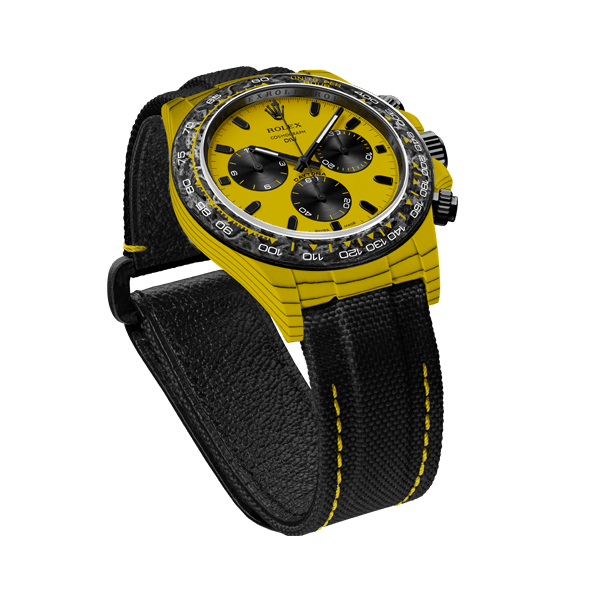 ROLEX Diw Daytona carbon bumblebee 40mm quartz fiber