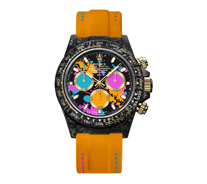 ROLEX Diw Daytona Motley Orange motley orange 40mm oyster black 116503MTO01