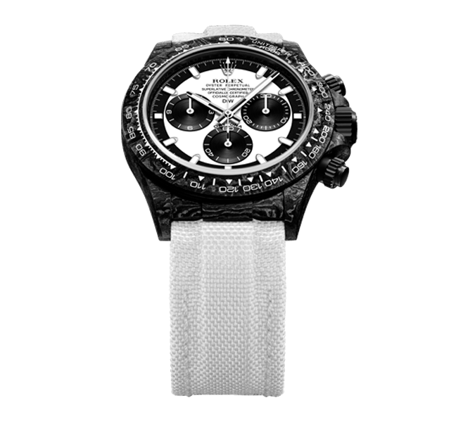 ROLEX Diw Daytona carbon cream 40mm oyster black