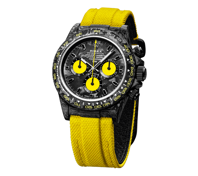 ROLEX Diw Daytona carbon lemon edition 40mm oyster black