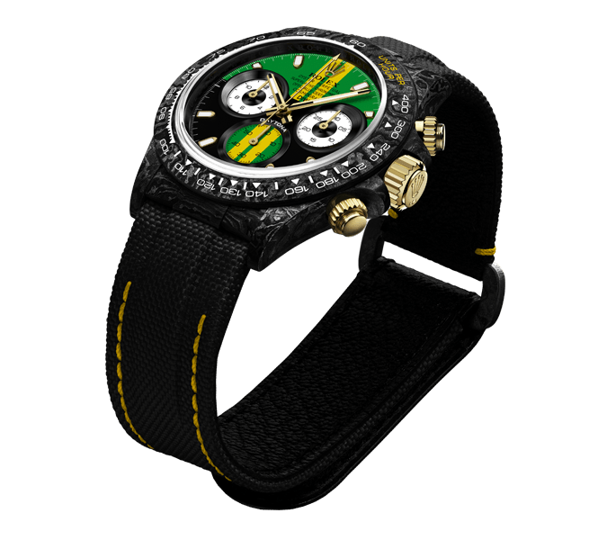 ROLEX Diw Daytona gt green 40mm oyster black