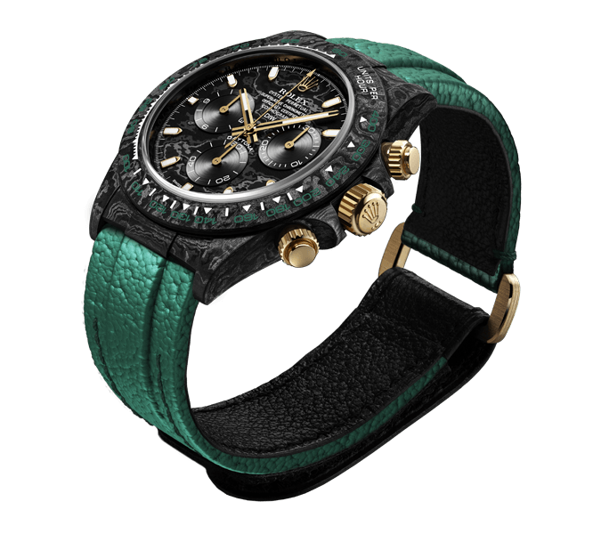 ROLEX Diw Daytona carbon emerald 40mm oyster carbon